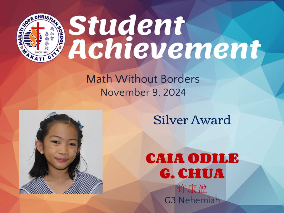 Caia Odile G. Chua MWB