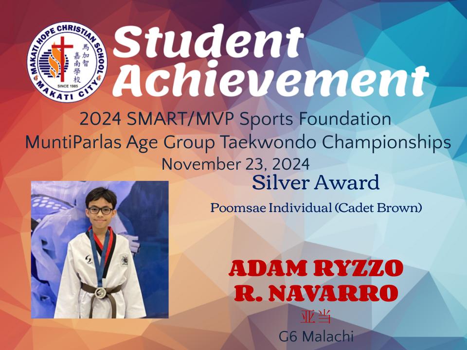 Adam Ryzzo R. Navarro - SMART MVP