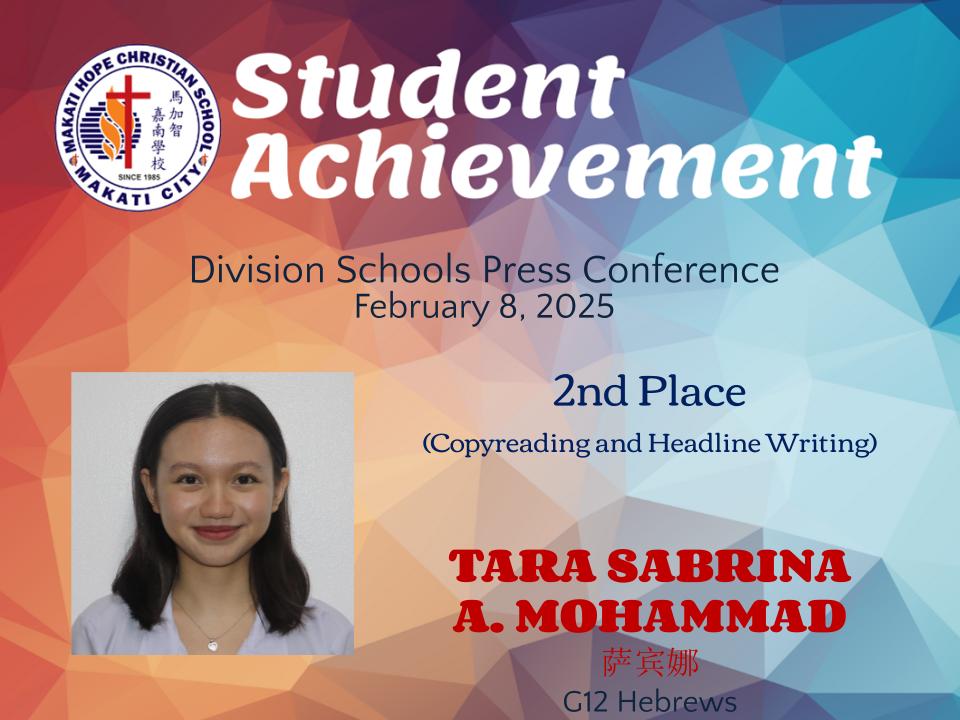 Tara Sabrina A. Mohammad