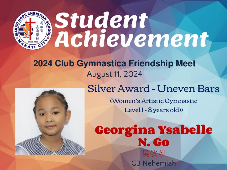 Go, Georgina Ysabelle N. - CGFM Uneven Bars