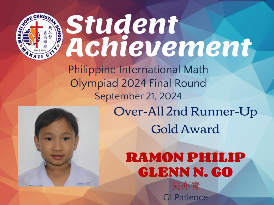 Go, Ramon Philip Glenn N.