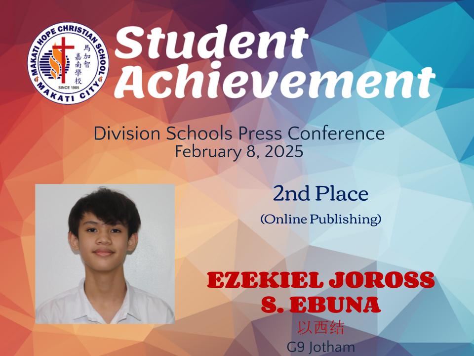 Ezekiel Joross S. Ebuna