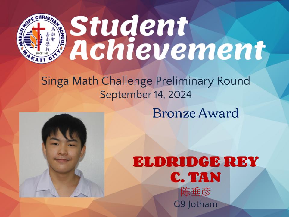 Eldridge Rey C. Tan - SMC