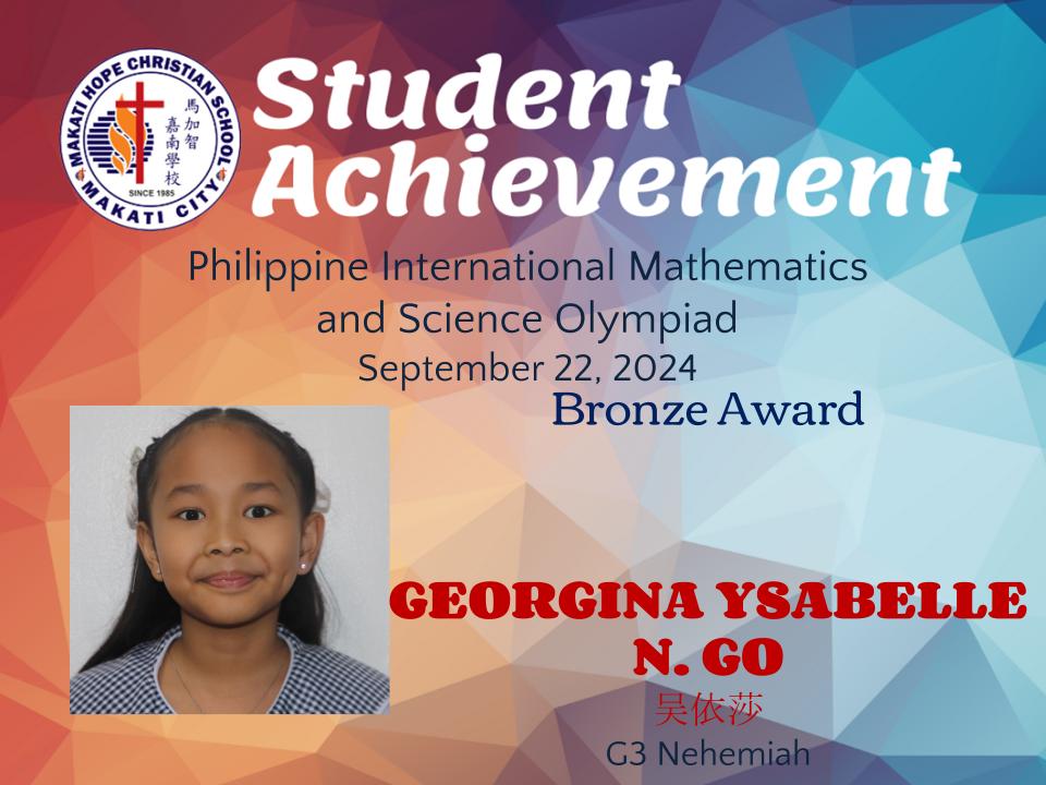 Go, Georgina Ysabelle N.