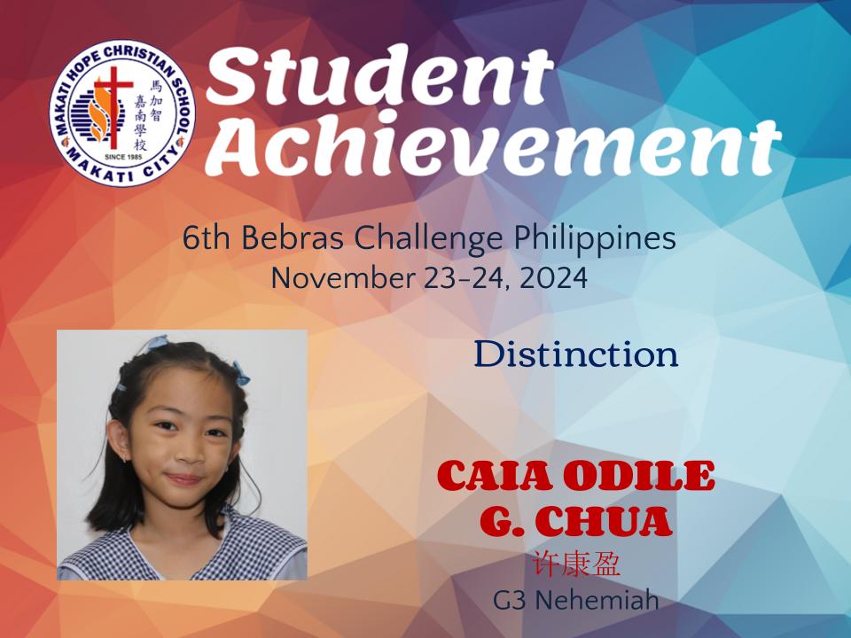 Caia Odile G. Chua