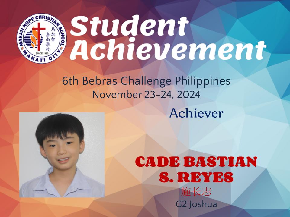 Cade Bastian S. Reyes