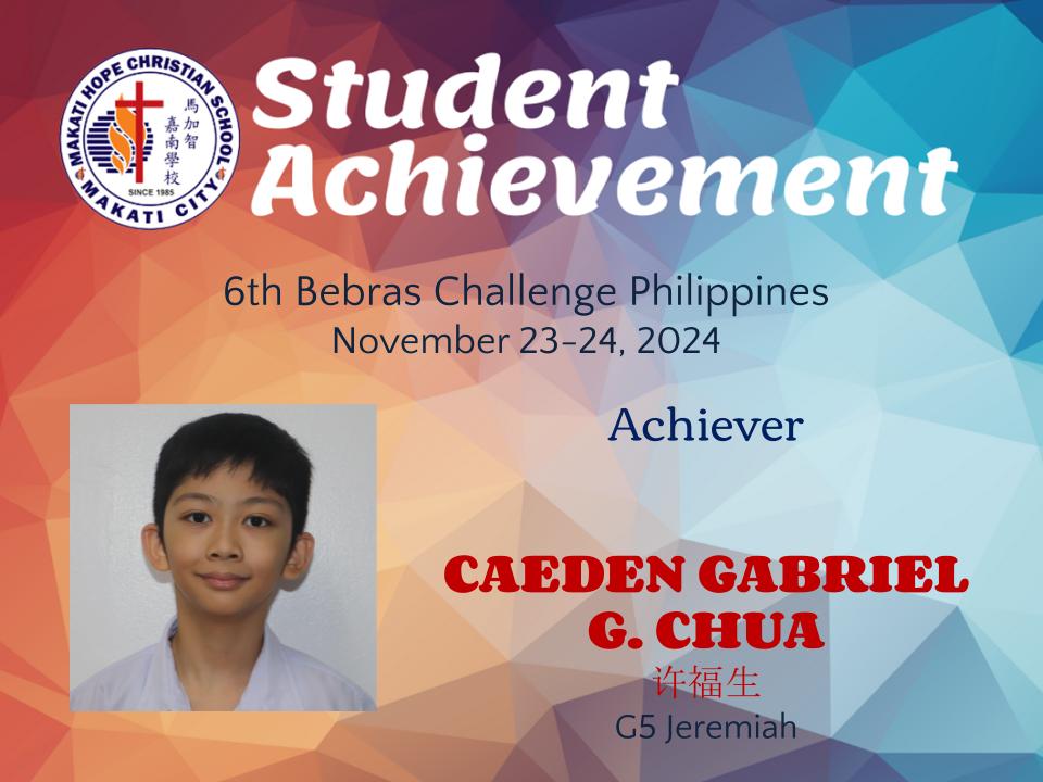 Caeden Gabriel G. Chua