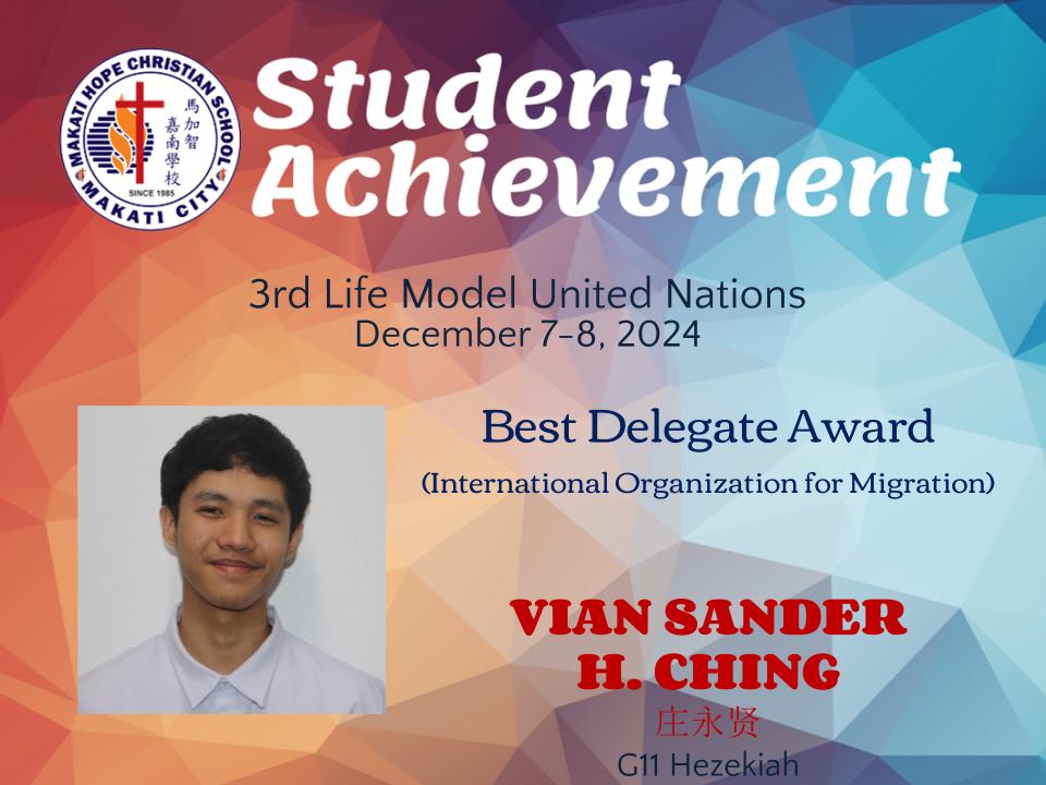 Vian Sander H. Ching - 3LMUN