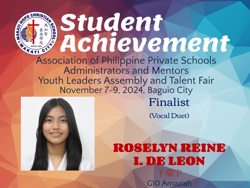 Roselyn Reine I. De Leon