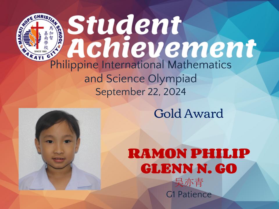 Go, Ramon Philip Glenn N.