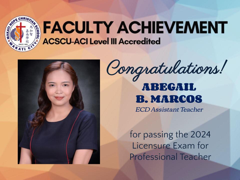 Abegail B. Marcos