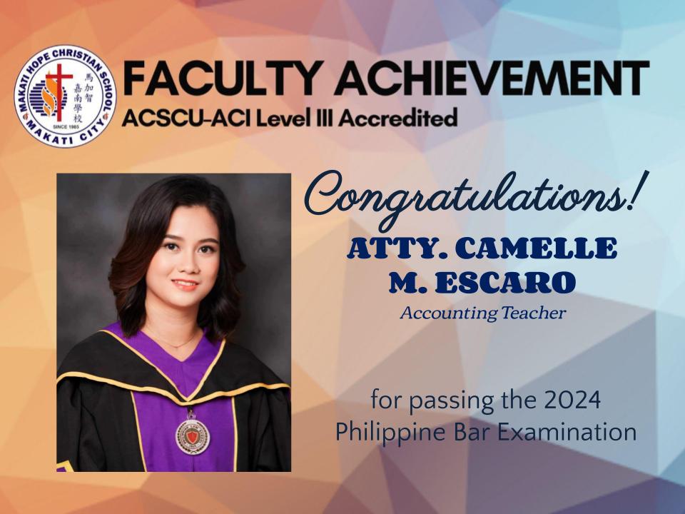 Atty. Camelle M. Escaro